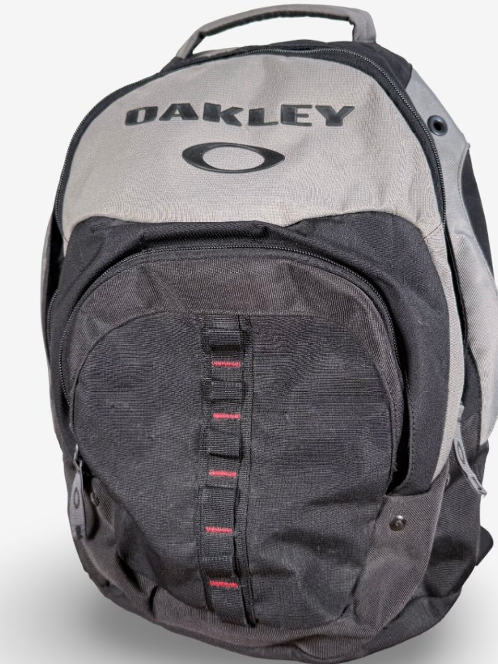 Rare Vintage Y2K Oakley Icon 1.0 Grey Backpack